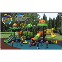 Outdoor Amusement Equipment With Slides